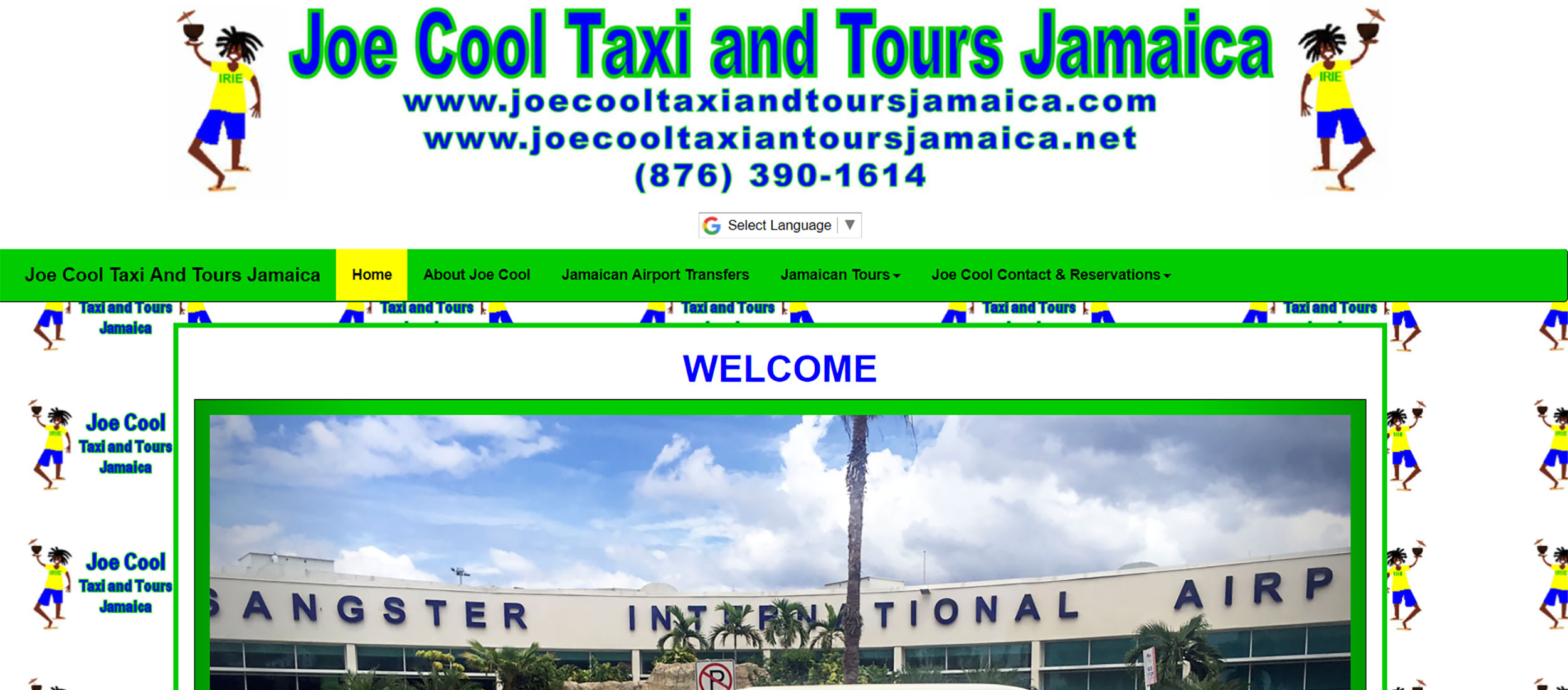 Joe Cool Taxi and Tours Jamaica by Barry J. Hough Sr.